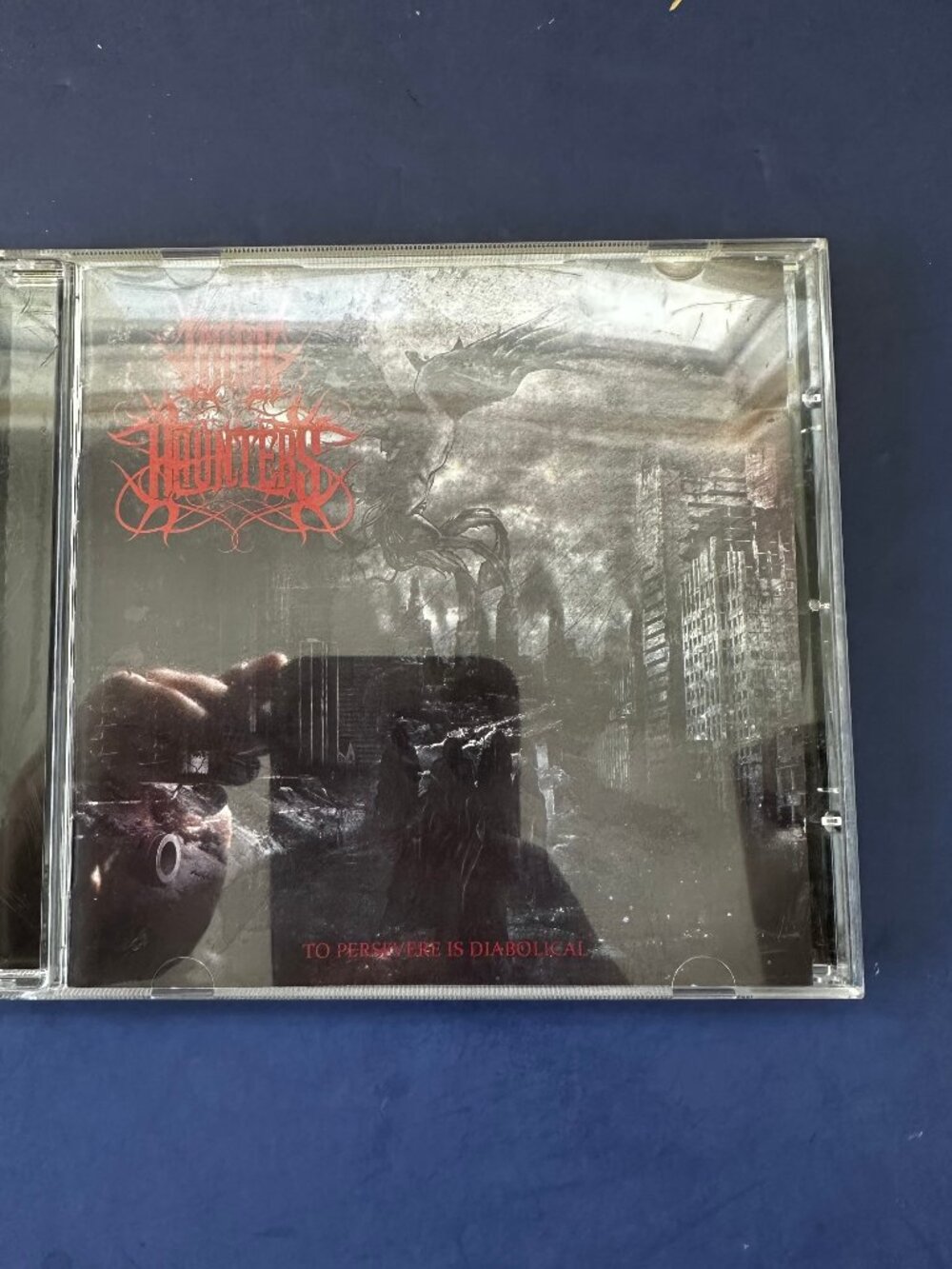 Dark Haunters To Persevere Is Diabolical CD 2016 Black Metal